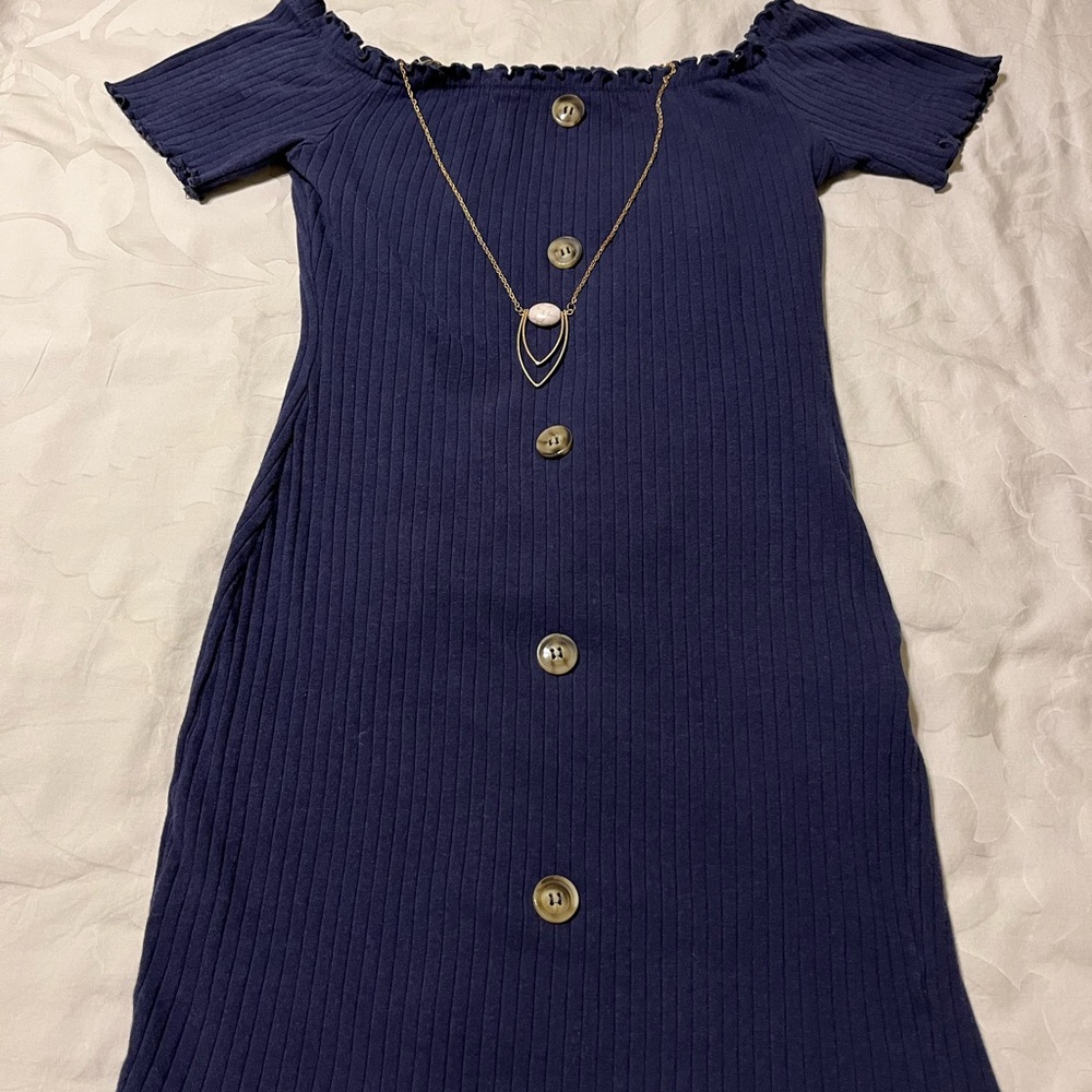 Ribbed Tshirt dress